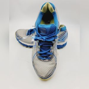 Women's brooks adrenaline d n a blue and gray size 12 fifteen edition